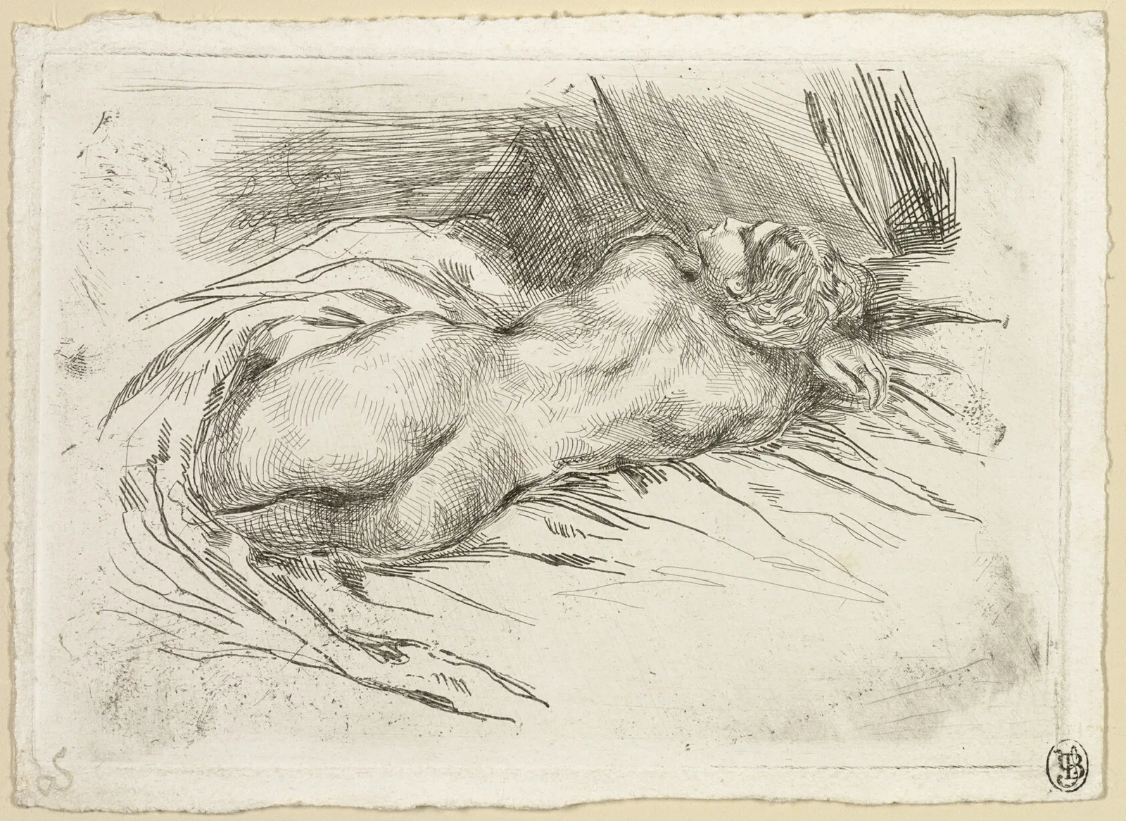 Study of a Woman Seen from the Back