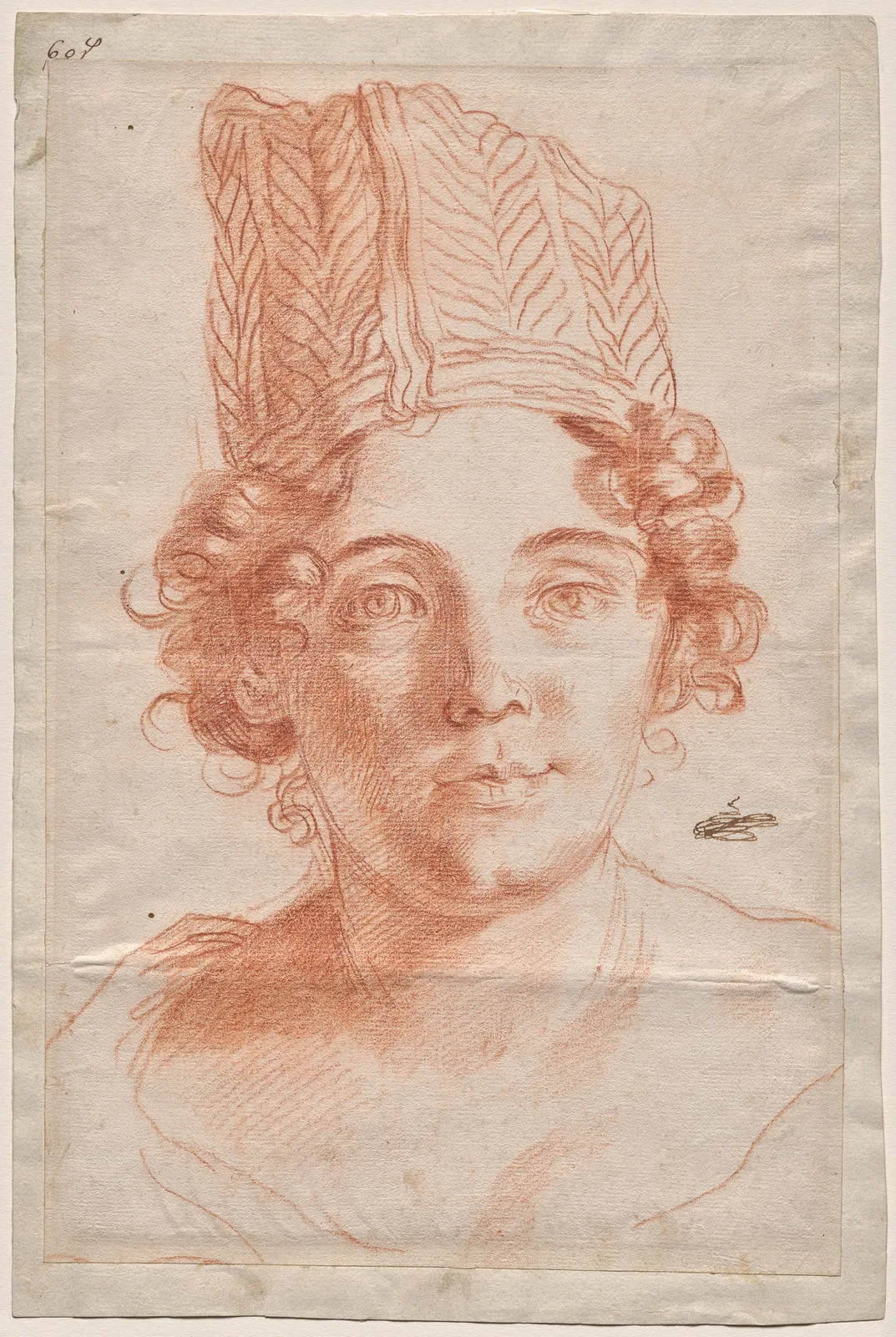 Portrait of Francesca Gommi, Wife of Carlo Maratti