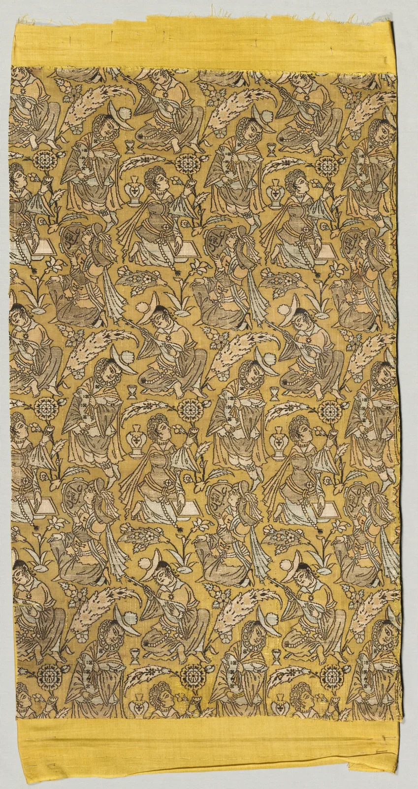 Lampas with dancers and musicians