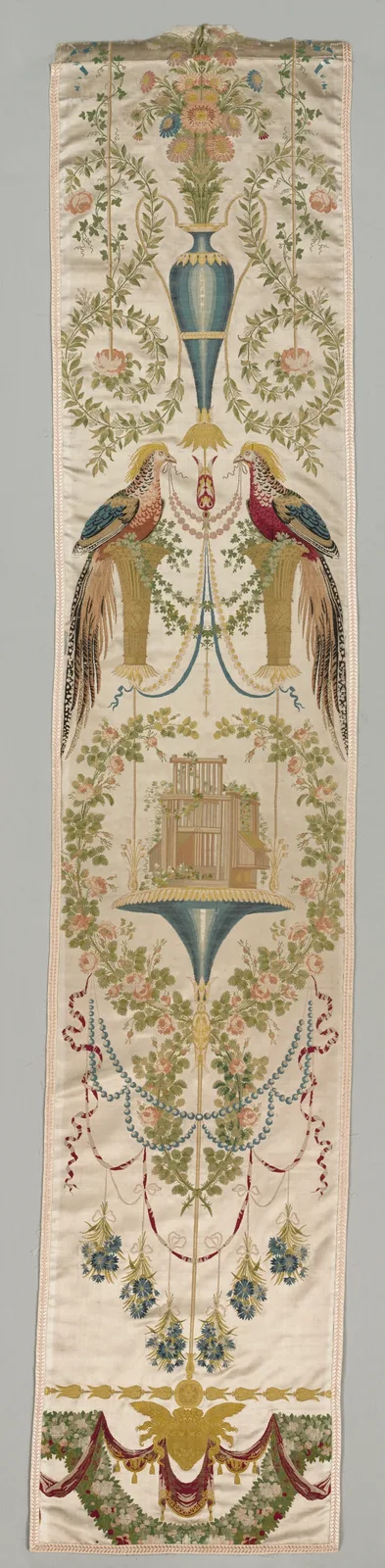 Wall Covering, "The Pheasants" from the "Vatican Verdures" Series