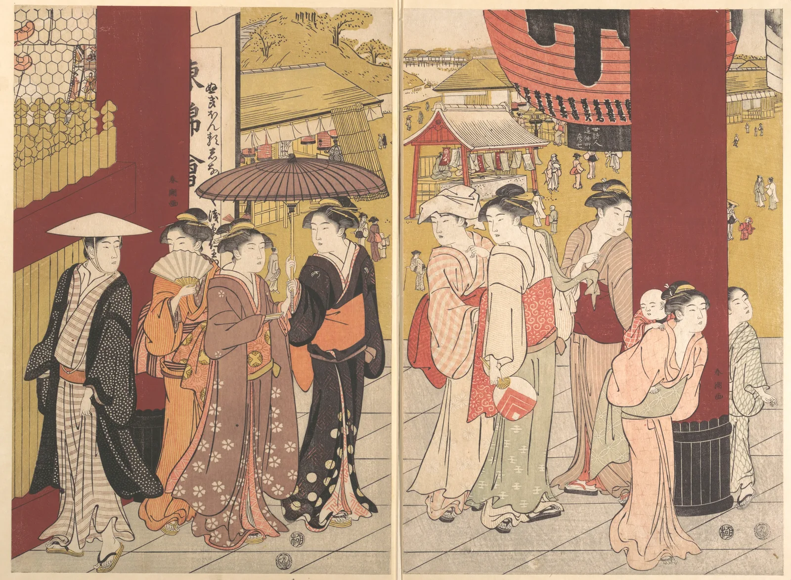 Print — Katsukawa Shunchō — ca. 1789