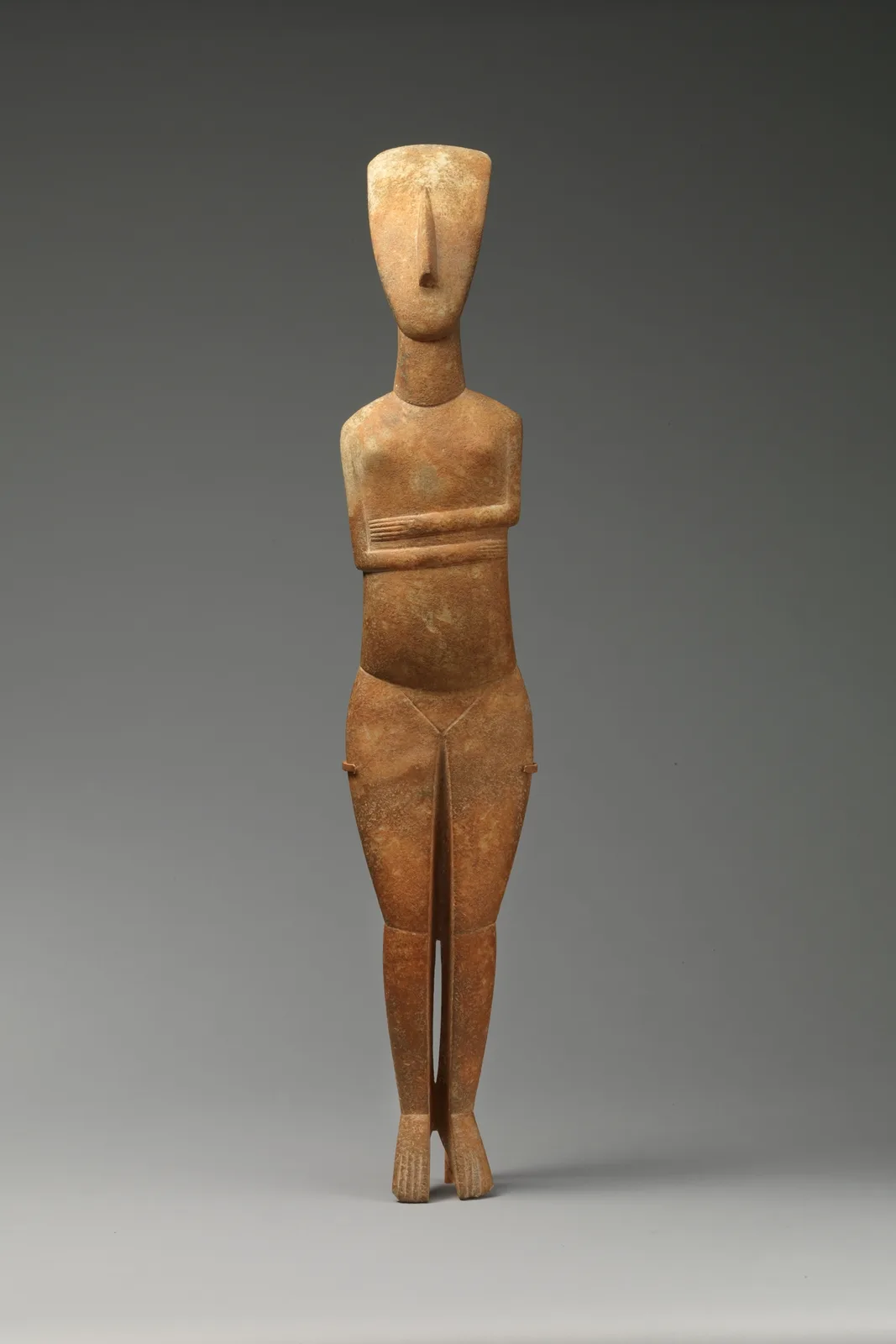 Marble female figure