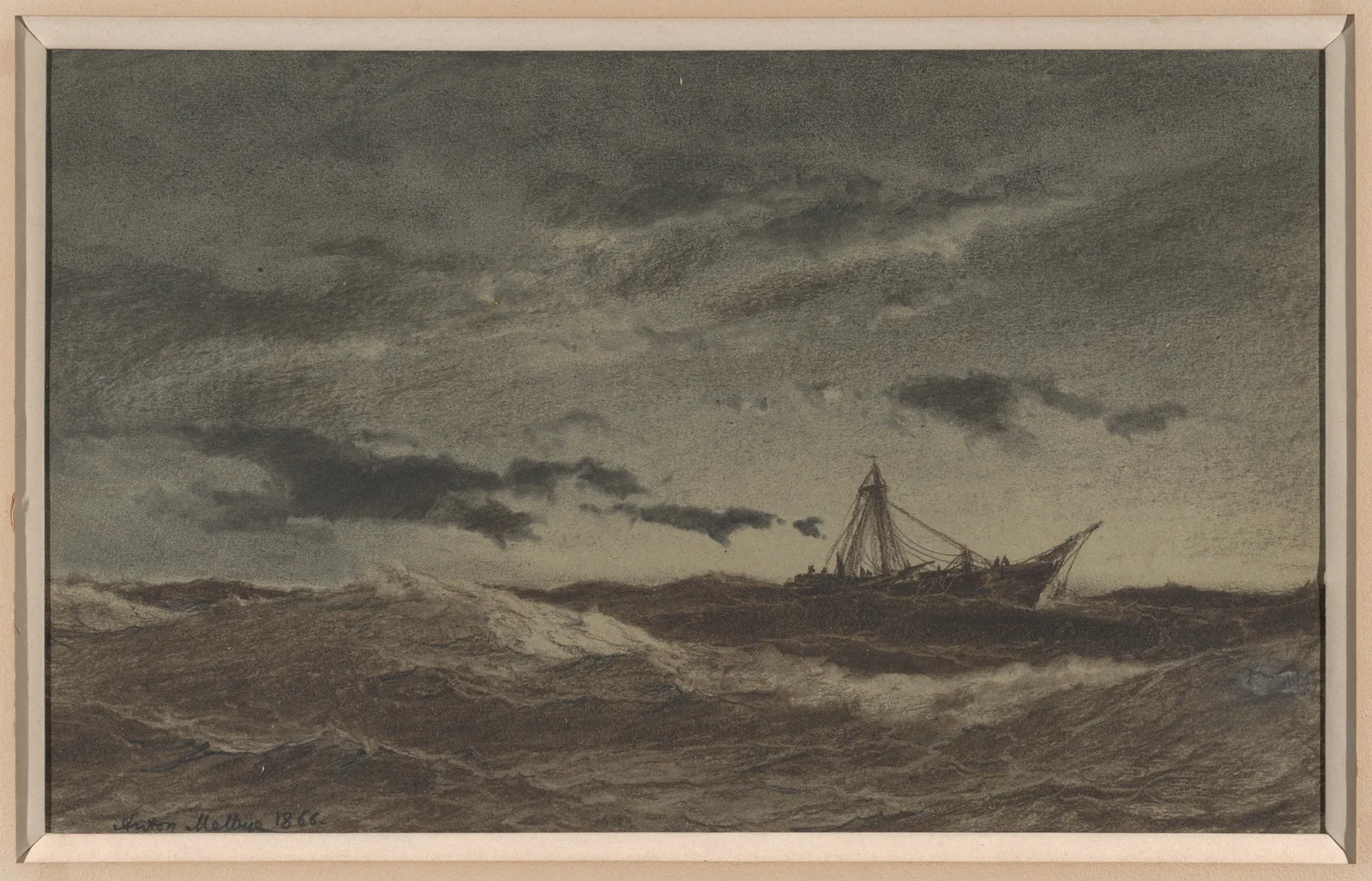 Fishing Boat at Sea