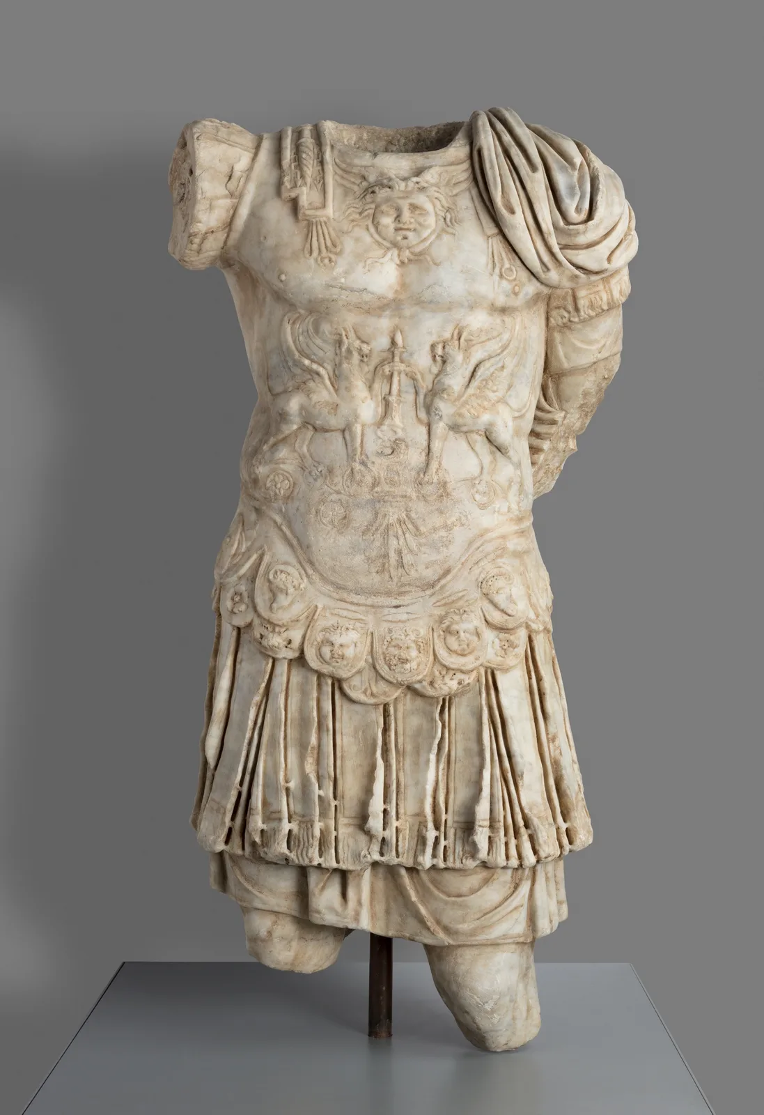 Portrait Statue of a Man, Possibly Emperor Trajan