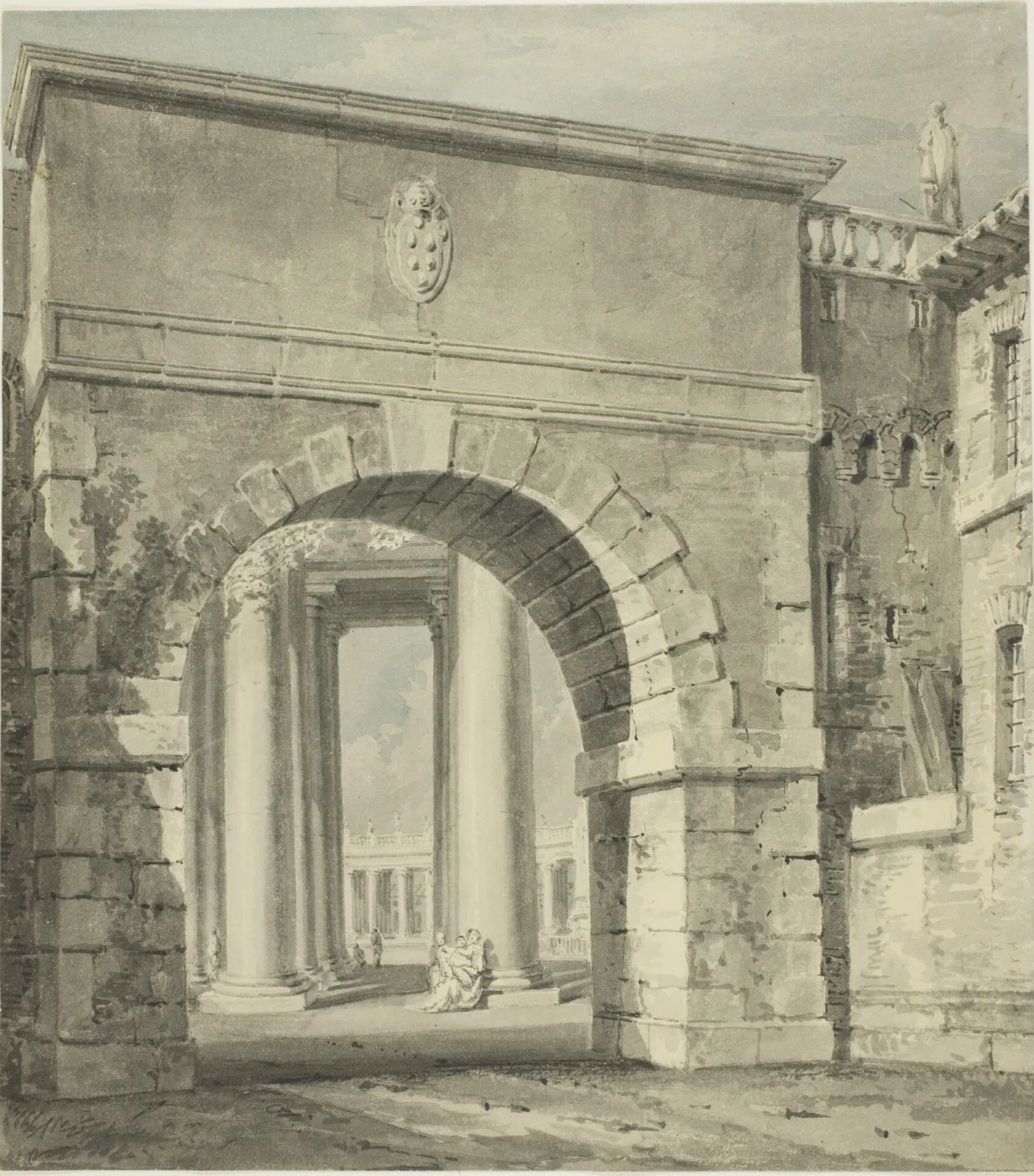 St. Peter’s Seen Through the Porta Angelica