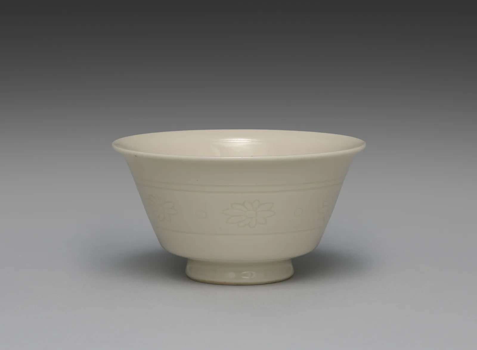 Teacup from Teacups with Floral Band Motif