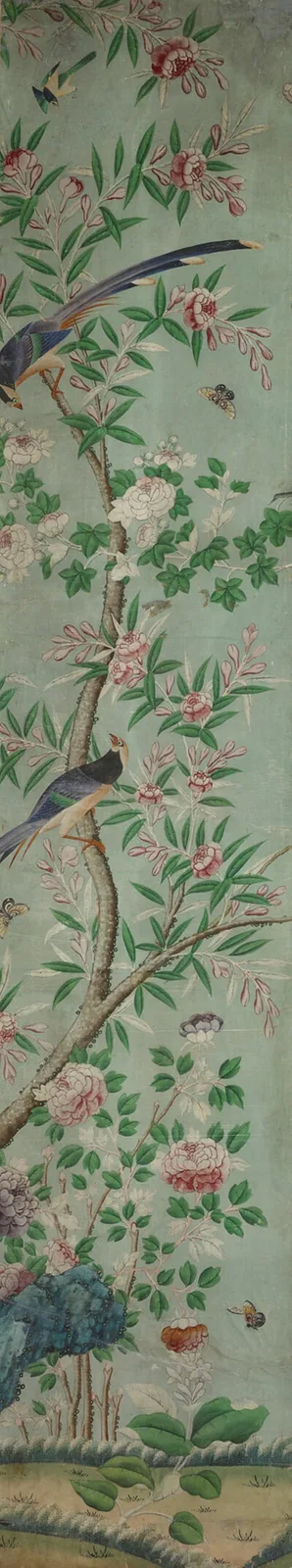 Wall Panel: Birds and Flowers