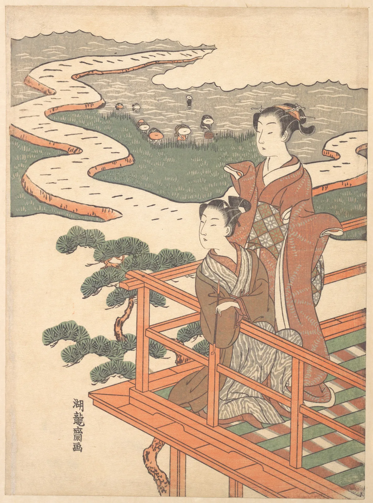 Print — Isoda Koryūsai — ca. 1770