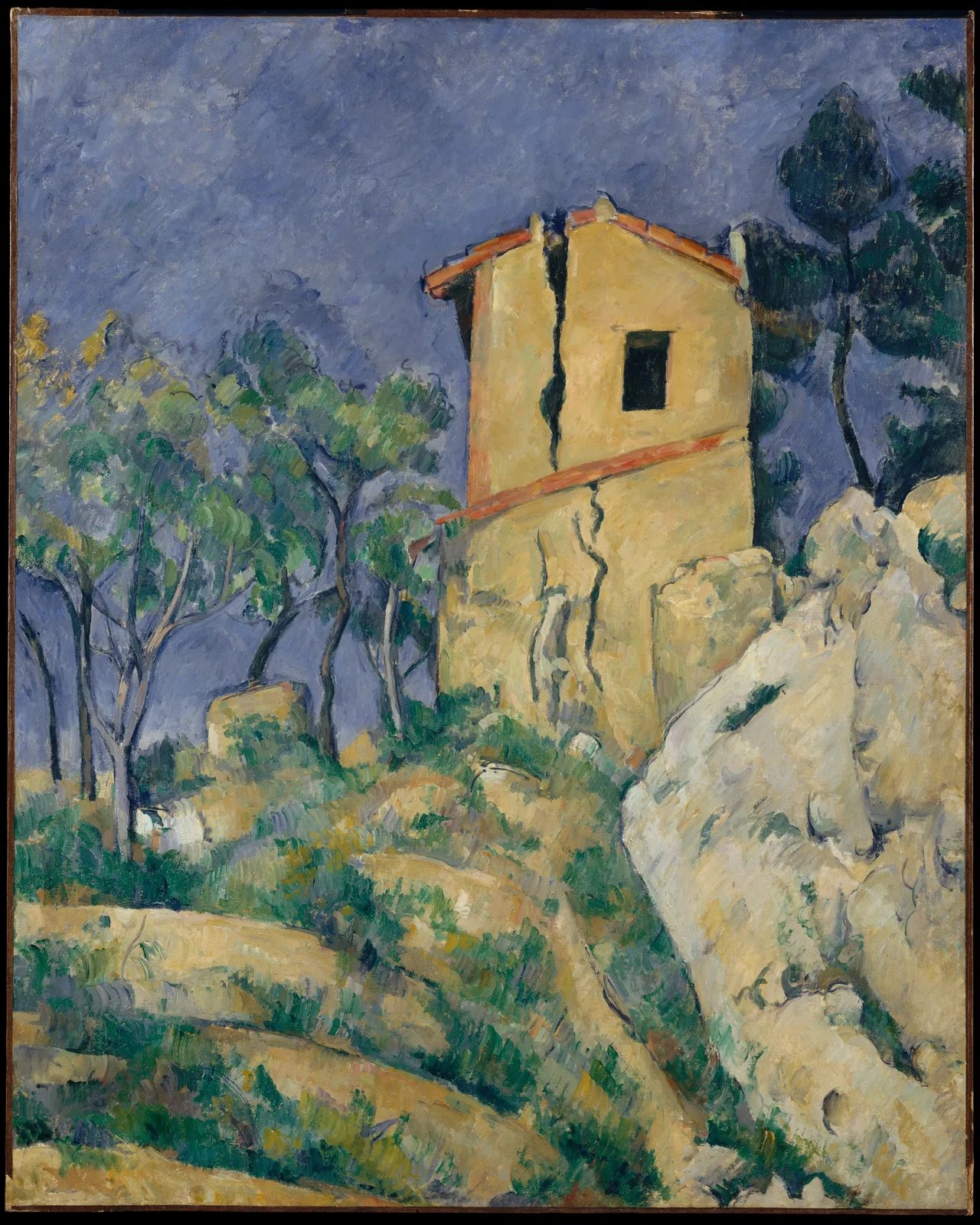 The House with the Cracked Walls