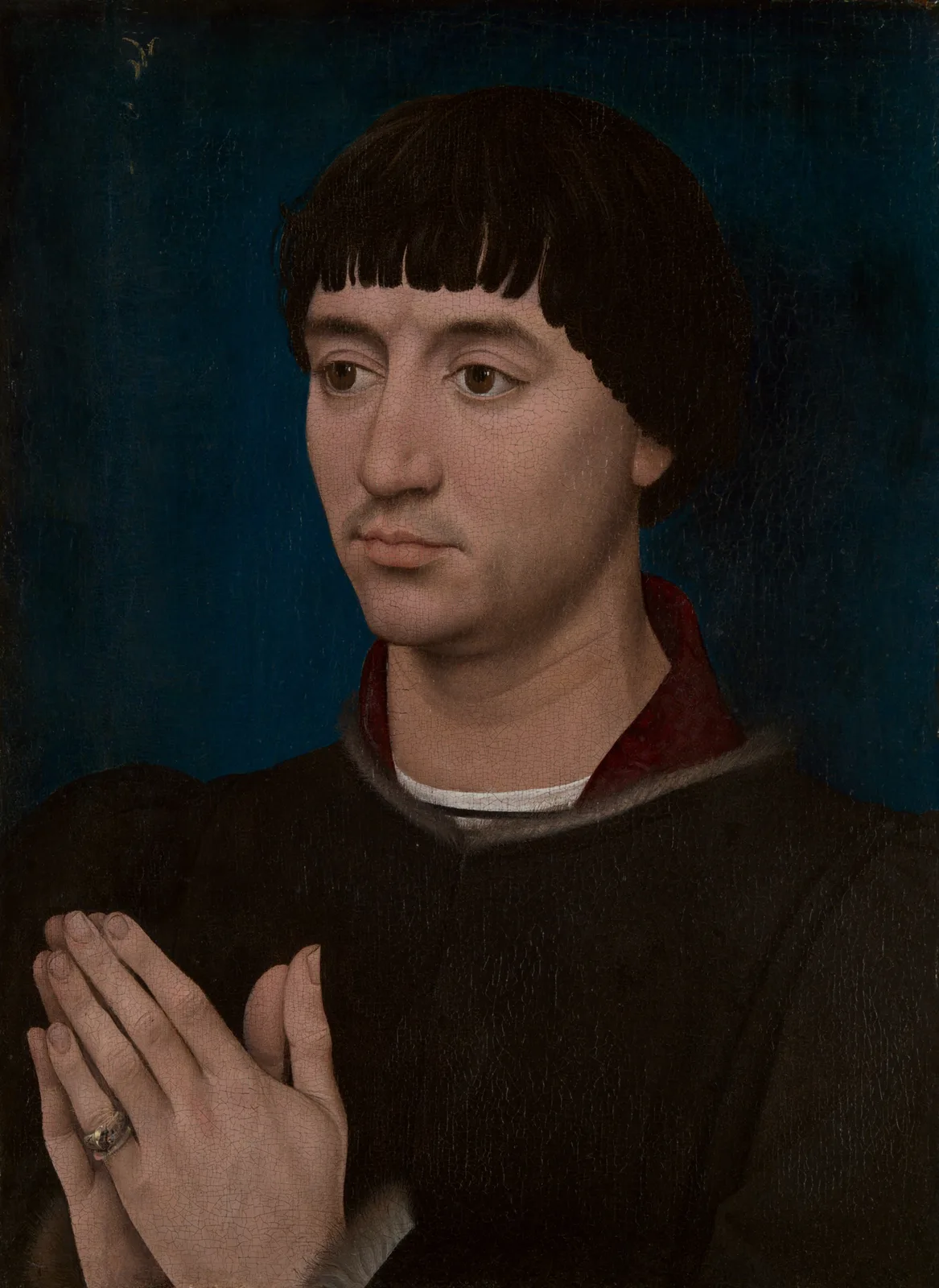 Portrait of Jean Gros (recto); Coat of Arms of Jean Gros (verso)