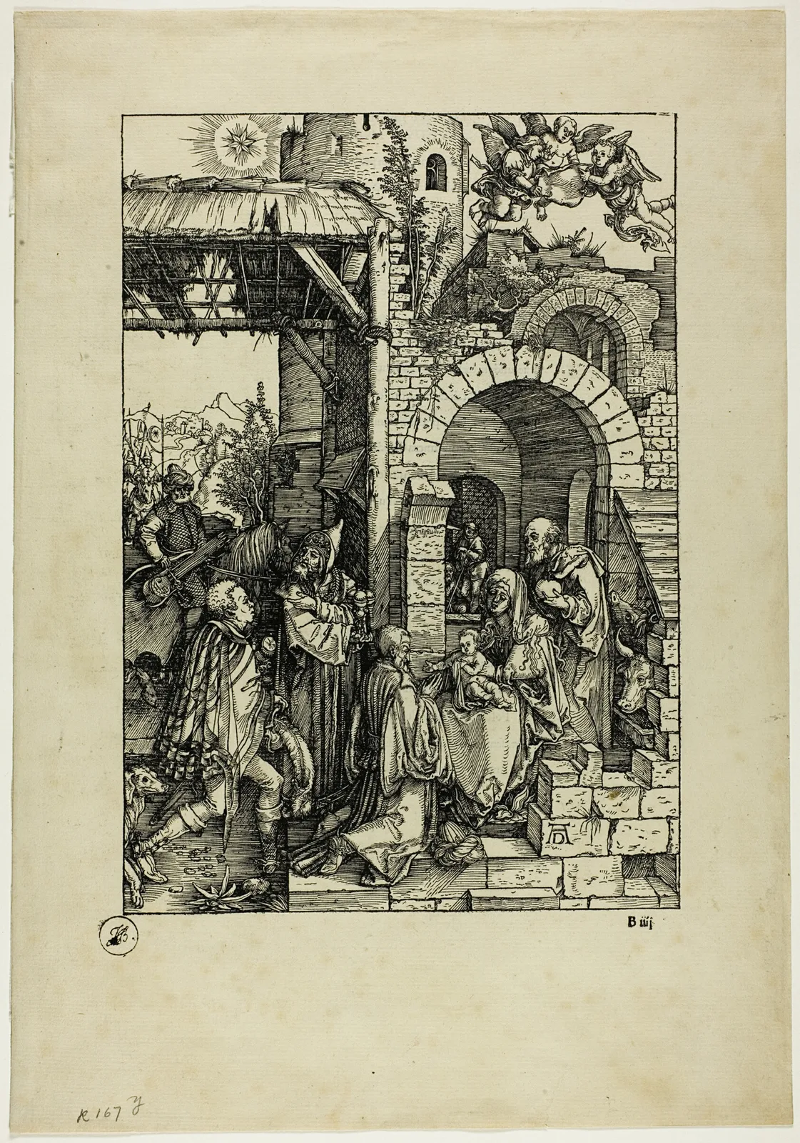 The Adoration of the Magi, from The Life of the Virgin