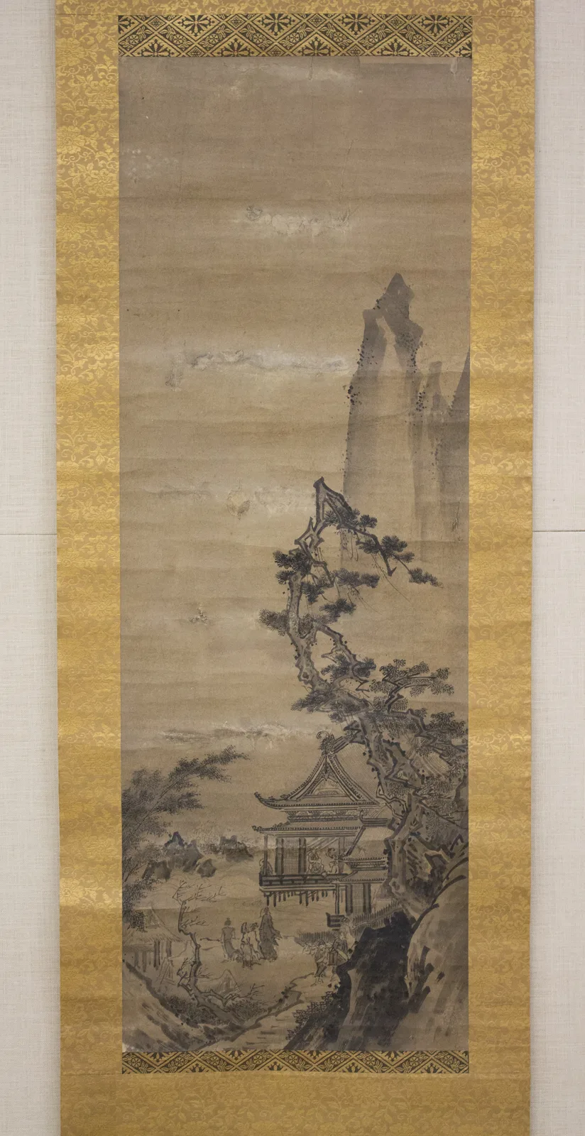 Pavilion on Mountain Stream