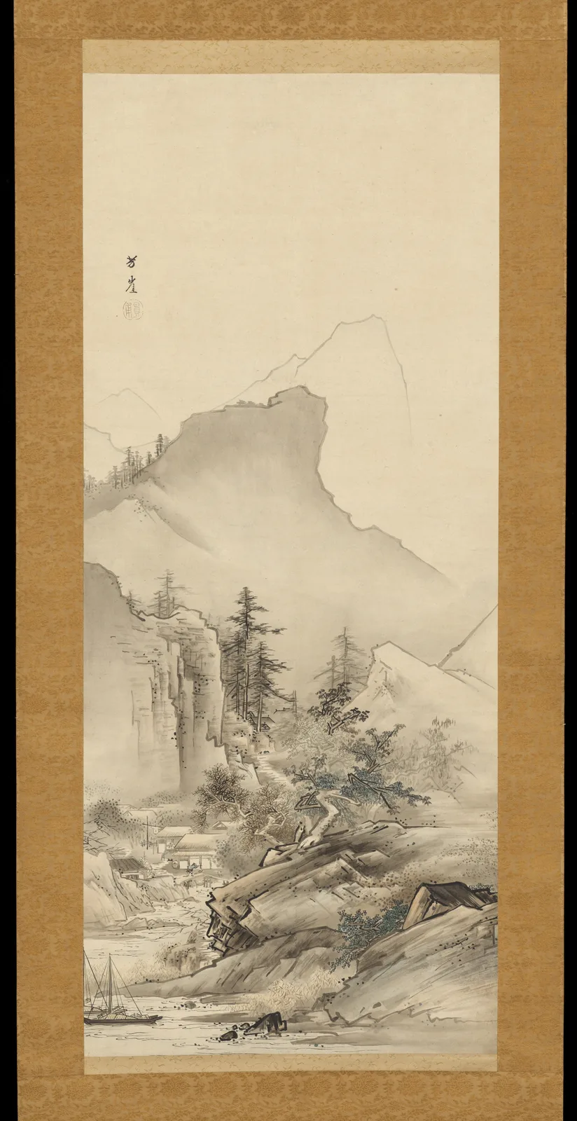 Mountain Village in Spring