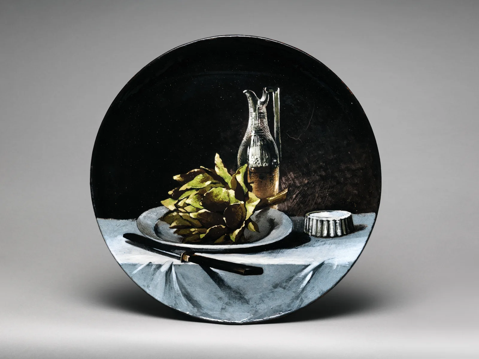 Charger with still life