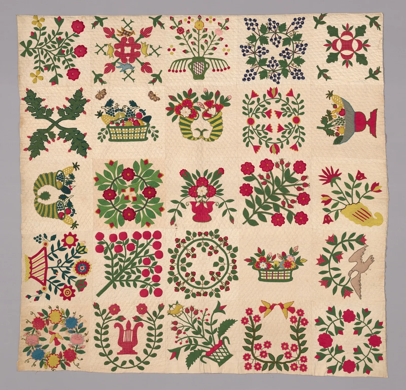 Fruit and Flowers Quilt