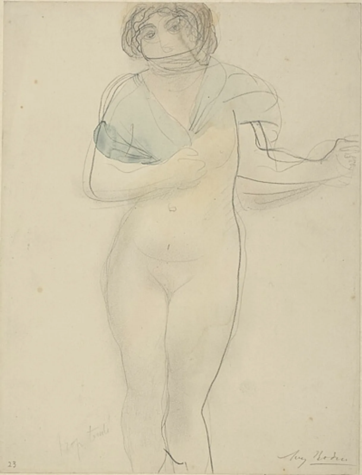Woman with a Shawl
