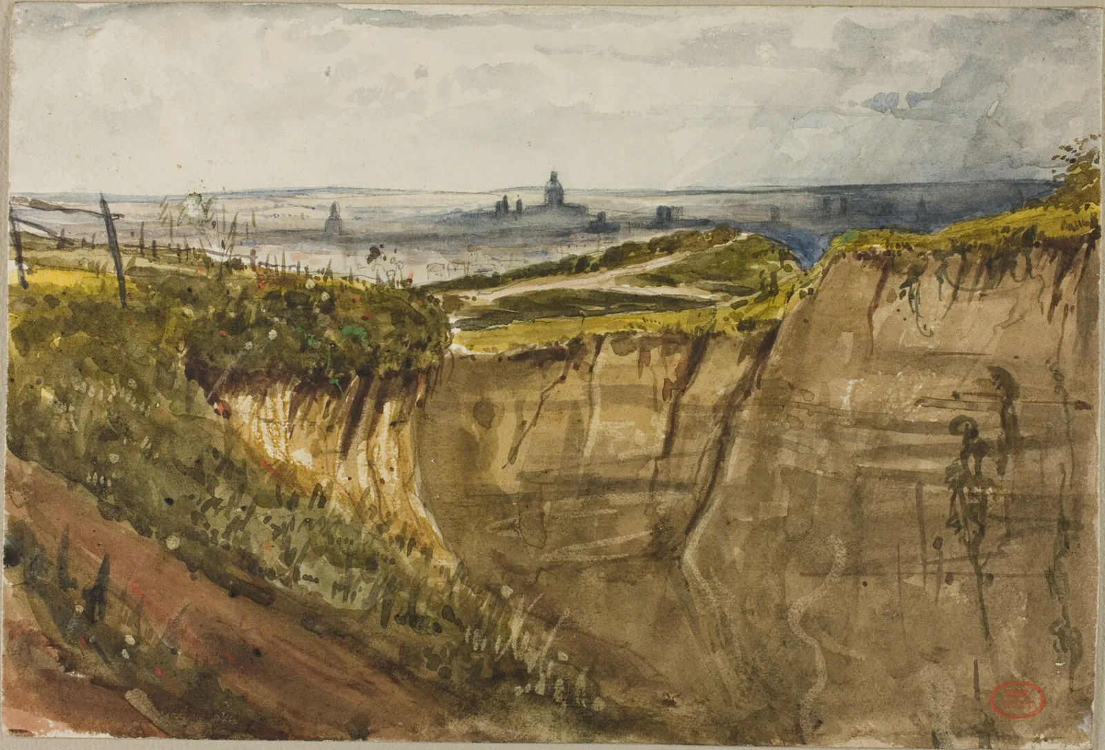 View of Paris, from Meuden