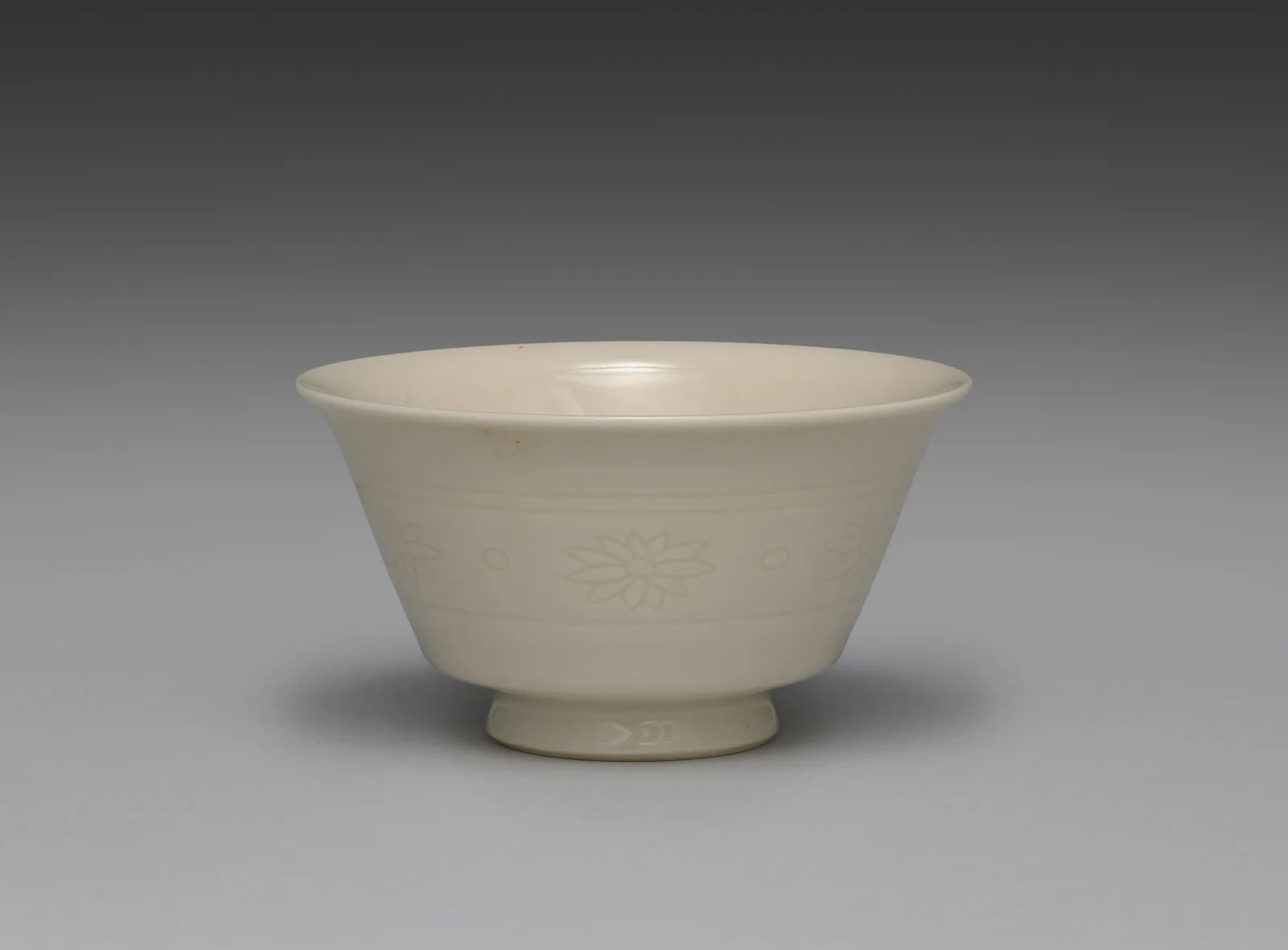 Teacup from Teacups with Floral Band Motif
