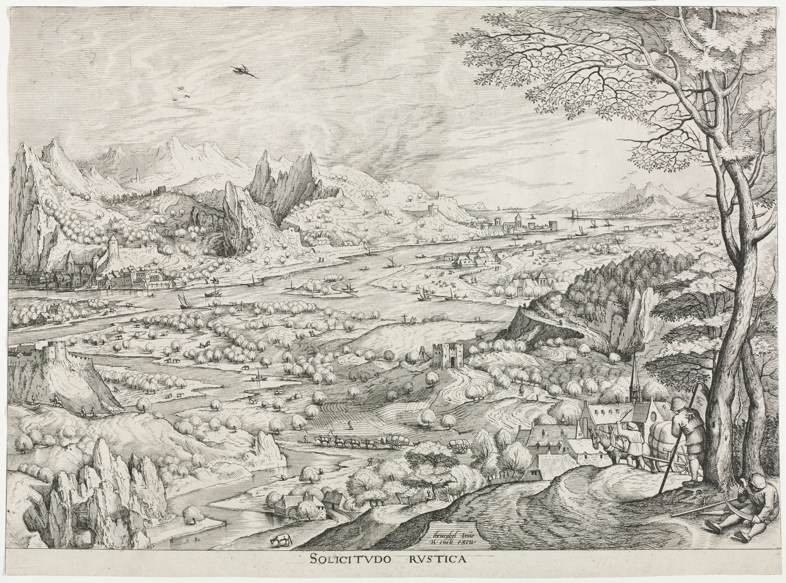 The Large Landscapes:  Solicitudo Rustica