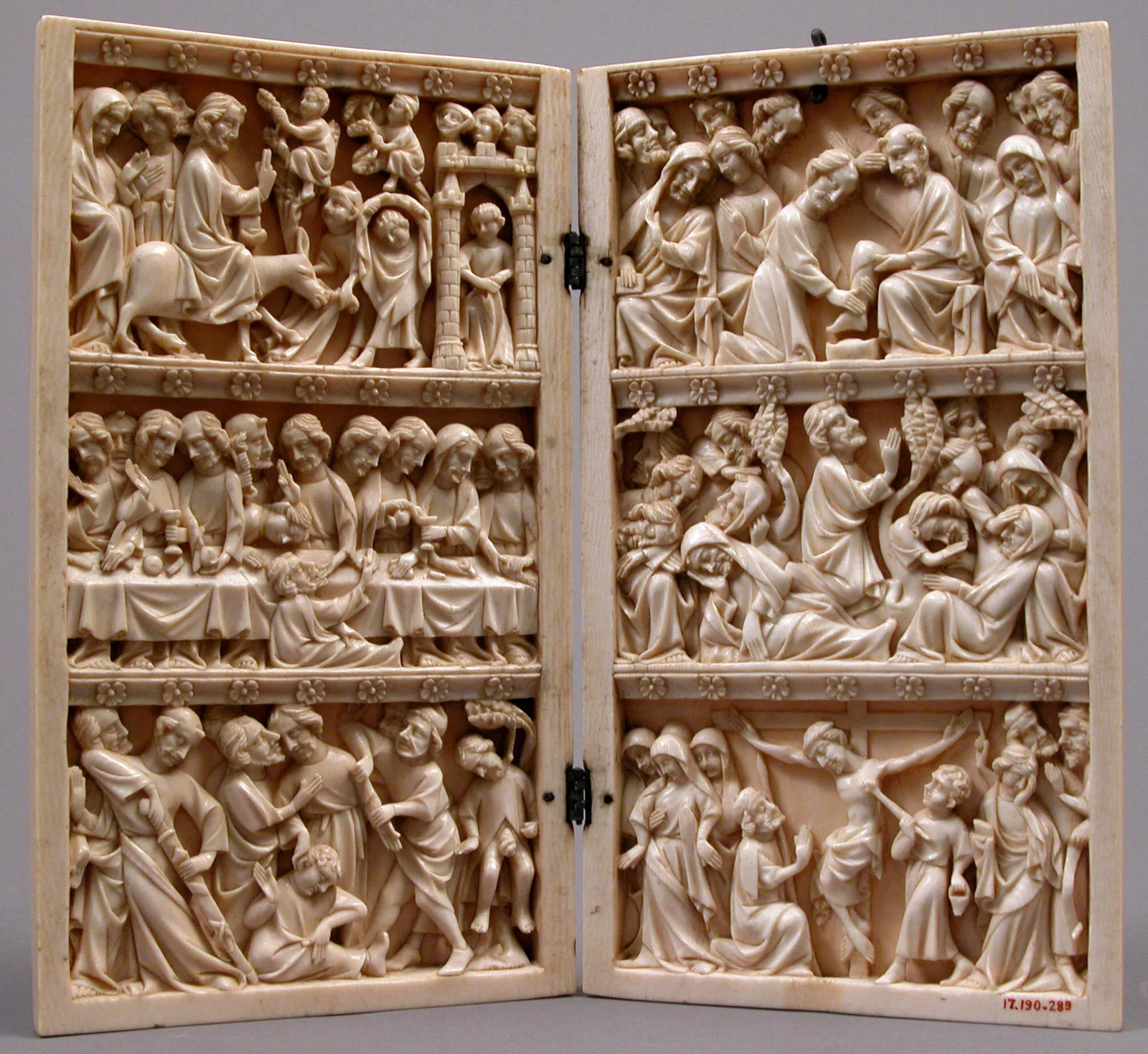Diptych with Scenes from the Passion of Jesus